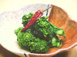 菜の花の漬物