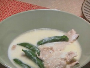 鶏むね肉のミルク煮