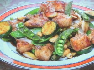 もこみち流 豚肉と野菜のカシューナッツ炒め