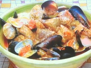 もこみち流 豚肉と貝類のポルトガル煮込み