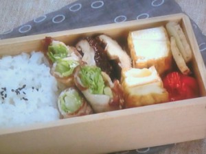 野菜たっぷり肉巻き弁当
