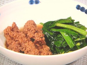 にらとひき肉のすき煮