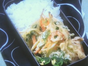 ちくわのかき揚げ弁当