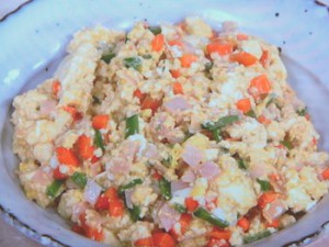 いりハム豆腐