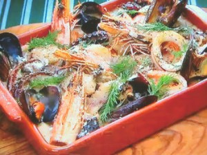 もこみち流 魚介のグラタン
