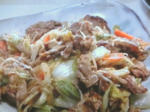 肉野菜炒め