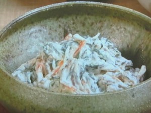 おかひじきの白あえ