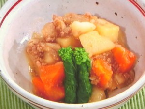 肉じゃが&肉じゃがピザ