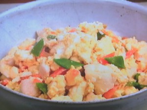 春の炒り豆腐