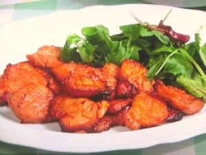 豚肉のママレード焼き