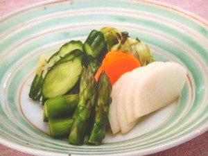 春野菜の浅漬け