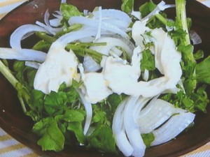 新たまねぎのふわシャキクリームサラダ