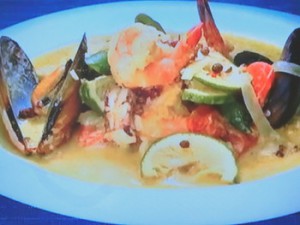 もこみち流 中華風シーフードのココナツカレー