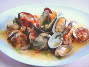 あさりの青ジソ風味
