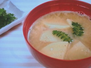 たけのこのごま汁