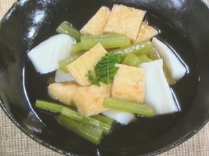 フキといかの炊き合わせ