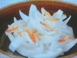 新たまねぎと桜えびのシンプル炒め