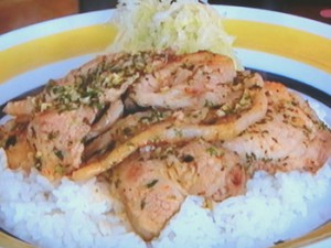 ピリ辛しょうが焼き