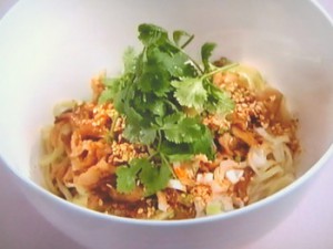 汁なし担々麺