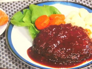 ソースハンバーグ