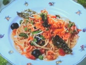 桜えびのパスタ