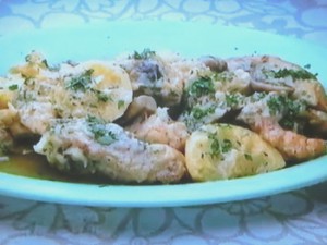 もこみち流 鶏もも肉のレモンバター煮