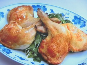 鶏のスパイシー焼き