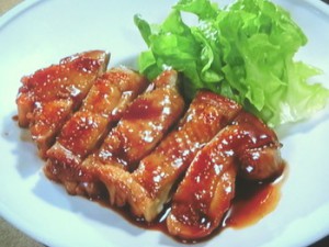 鶏の照り焼き