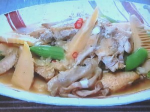 もこみち流 たけのこと手羽の甘辛煮
