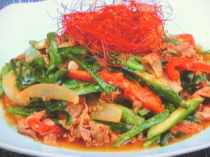 季節の野菜たっぷりHATAKE風プルコギ