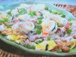 もこみち流 タイ風エビと鶏ひき肉の炒めごはん