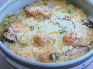 親子あんかけ丼