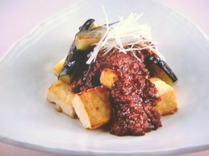 なすの肉みそ田楽