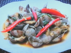 もこみち流 中華風アサリの炒め物