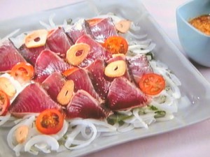 カツオの納豆ドレッシング