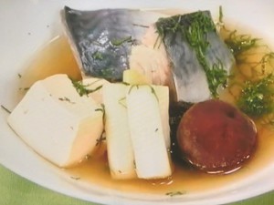 さばのあっさり煮 しそ風味