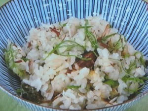 焼きさばの炊き込みごはん