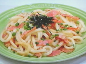 冷凍うどんXバター醤油で簡単節約ランチ
