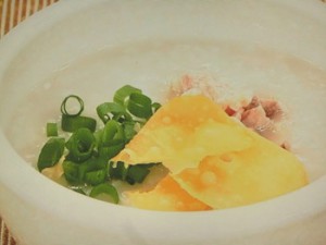 簡単中華がゆ&白切鶏(パイチェチー)