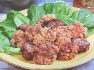 豚肉のソース揚げ
