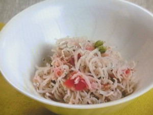 実ざんしょうの梅ちりめん