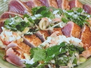 かつおのたたき とろろ薬味かけ