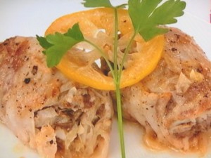 キャベツの豚肉巻き