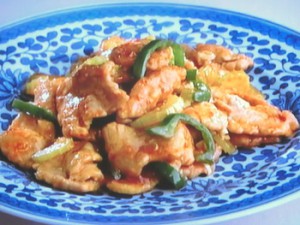 豚肉の辛み炒め