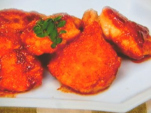 鶏の山椒だれがらめ