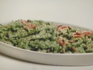 ほうれんそうのニョッキ風パスタ