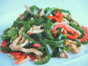 青椒肉絲(チンジャオロースー)
