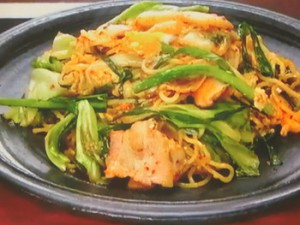 もこみち流 まぜとろ焼きそば