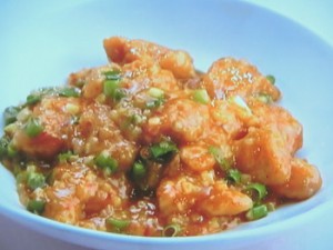 鶏の酸辣煮込み