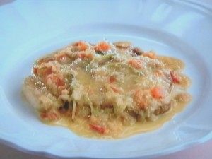 豚肉とピクルスのソテー